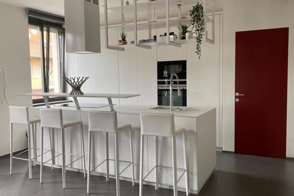 Ferienwohnung *Luxus393* Metro A 50M, Lingotto Fiere, Ospedali Turin Exterior foto